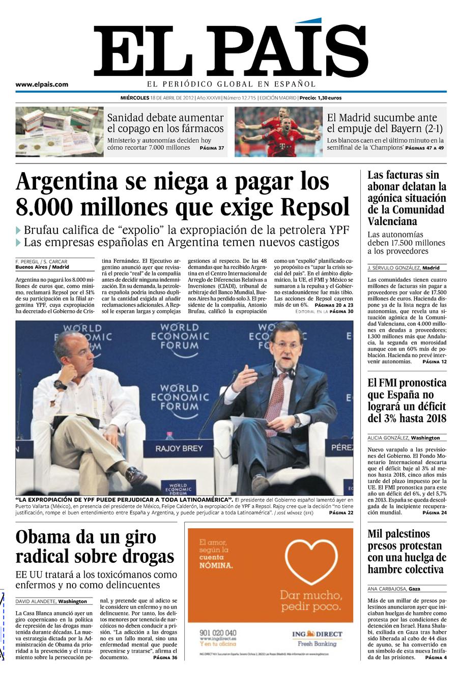 18 de Abril de 2012