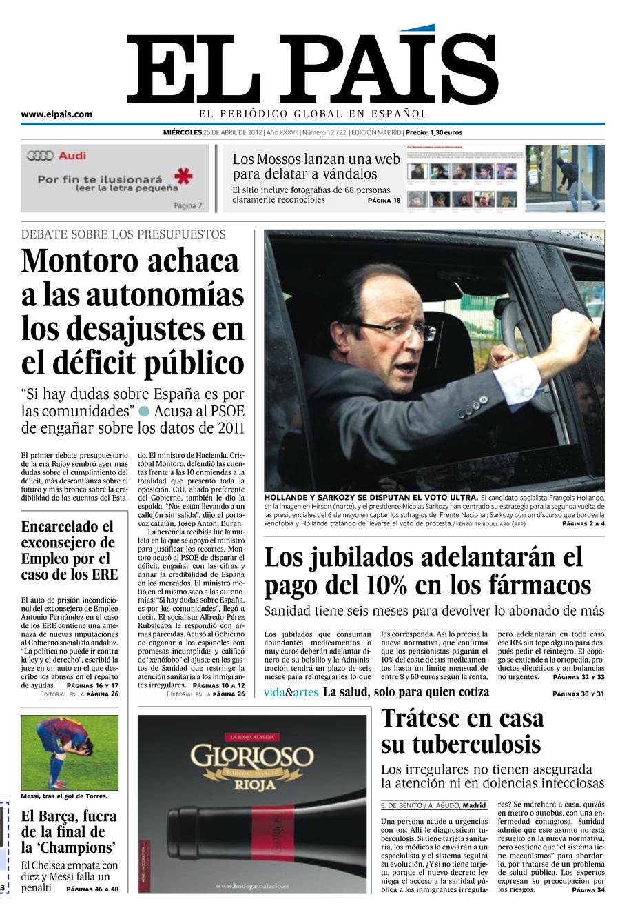 25 de Abril de 2012