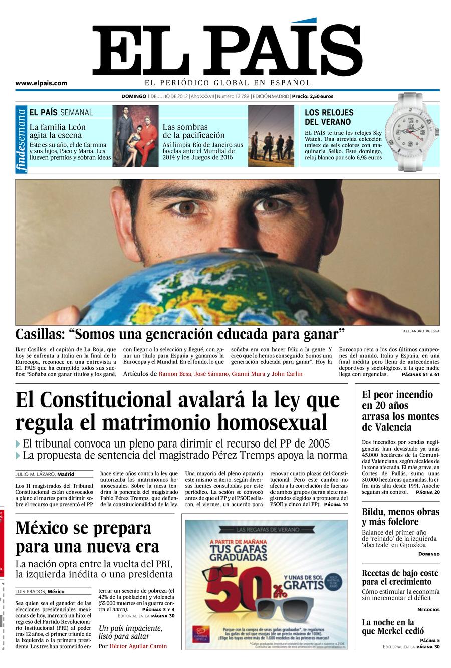 1 de Julio de 2012