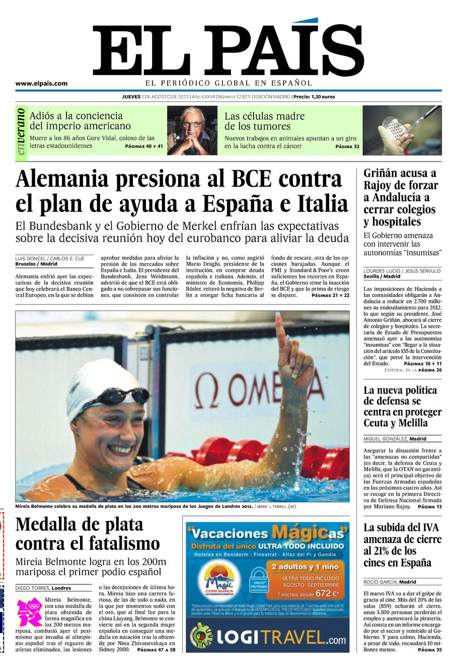 2 de Agosto de 2012