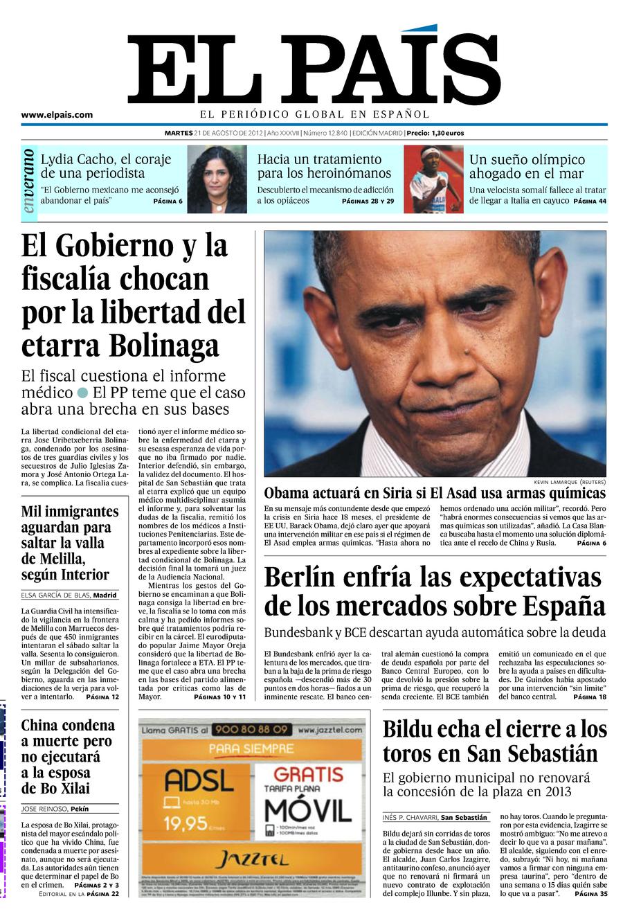 21 de Agosto de 2012