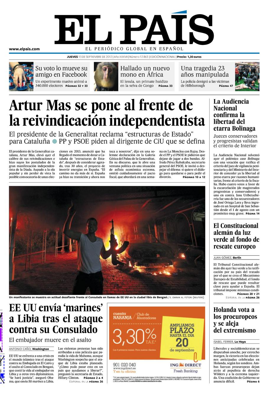 13 de Septiembre de 2012