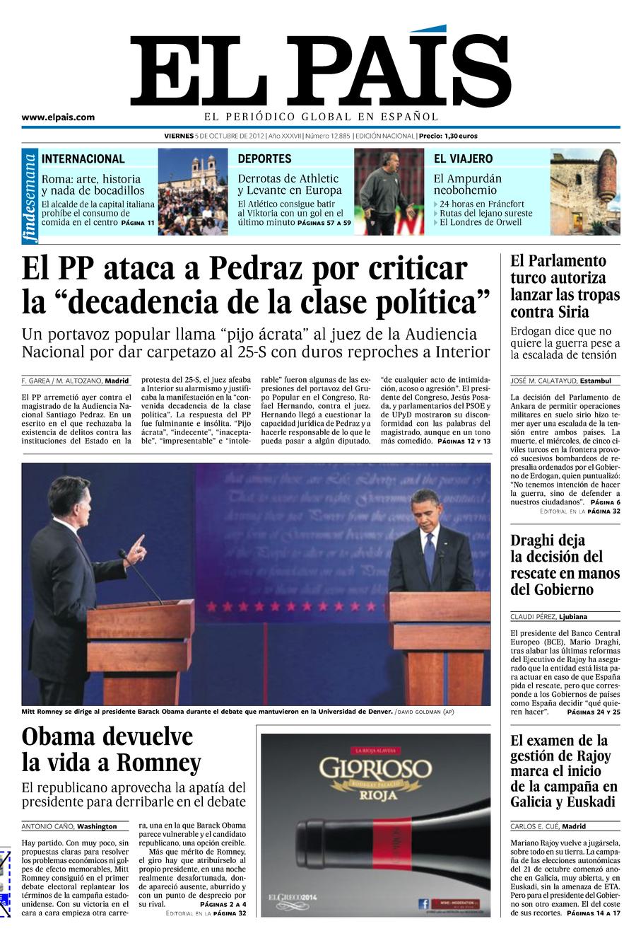 5 de Octubre de 2012