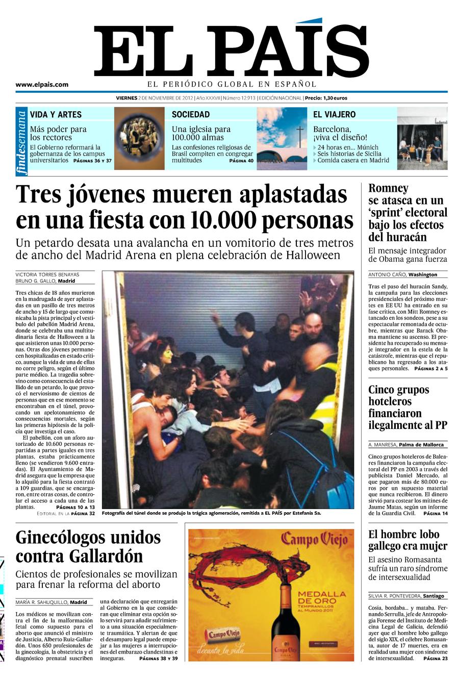2 de Noviembre de 2012