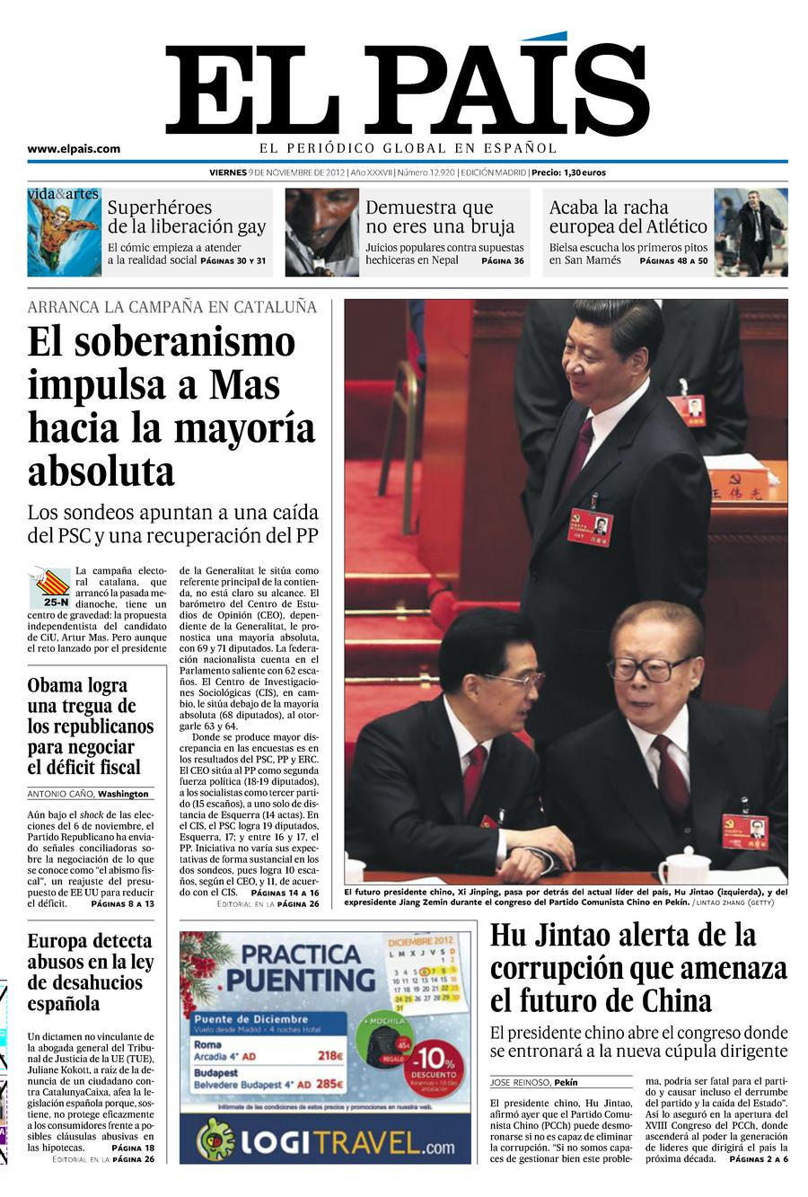 9 de Noviembre de 2012