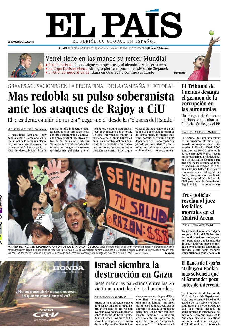 19 de Noviembre de 2012