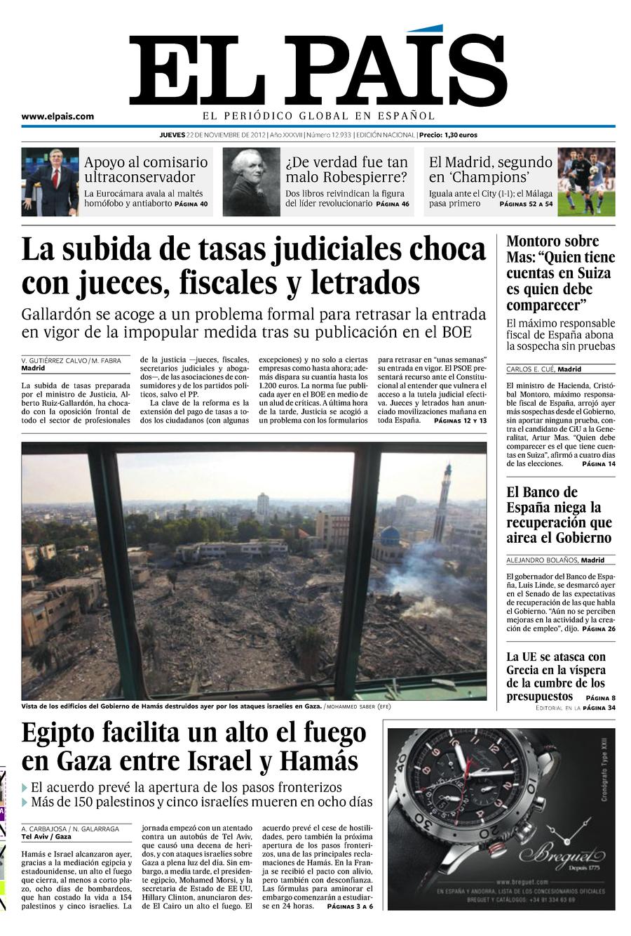 22 de Noviembre de 2012
