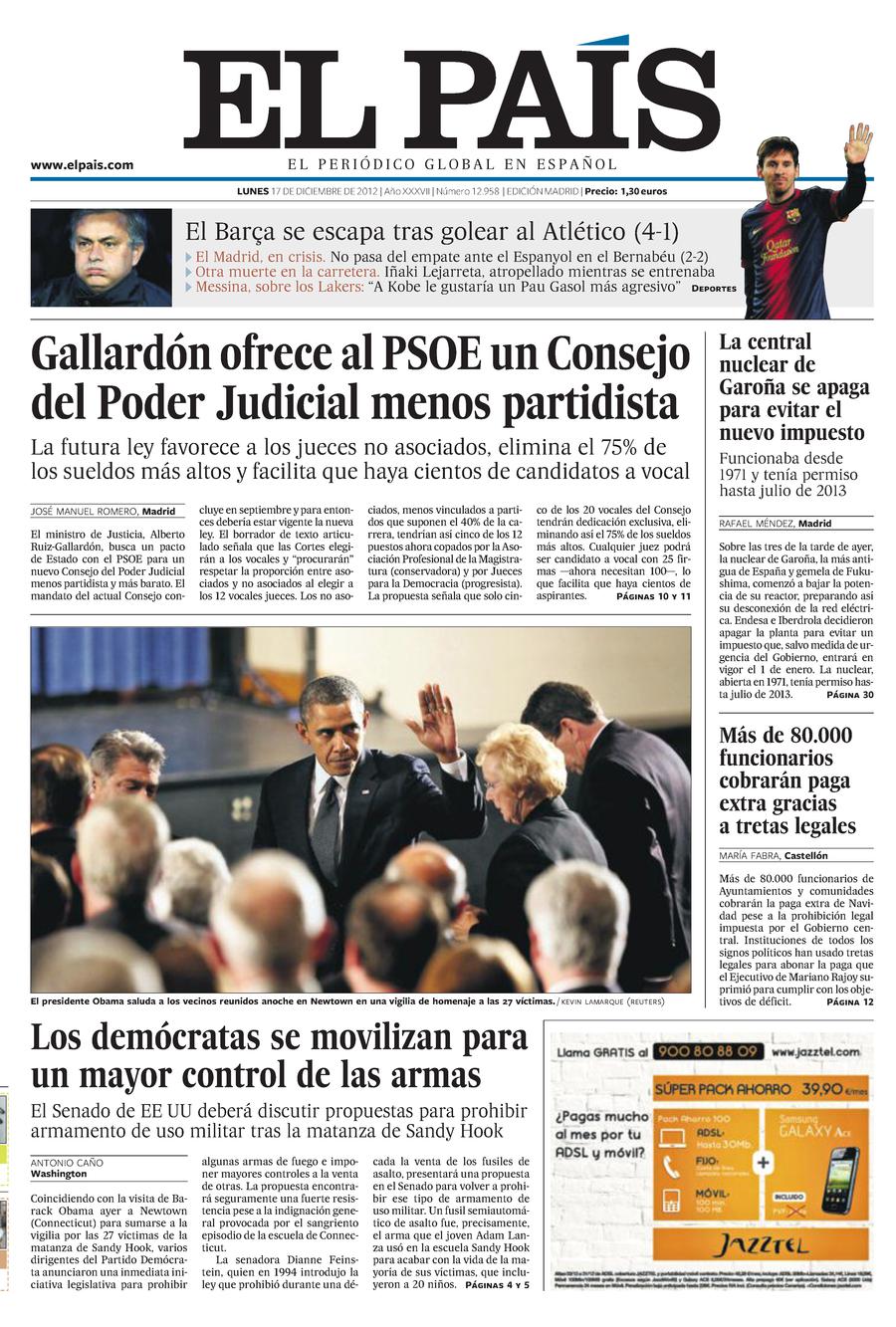 17 de Diciembre de 2012