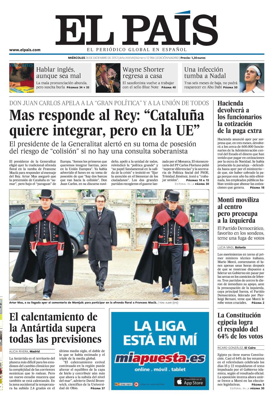 26 de Diciembre de 2012