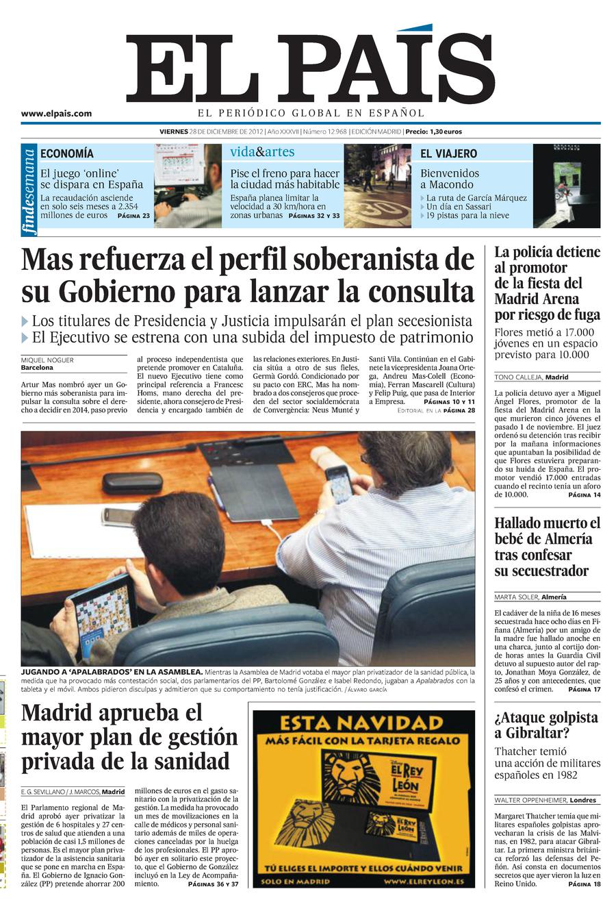 28 de Diciembre de 2012