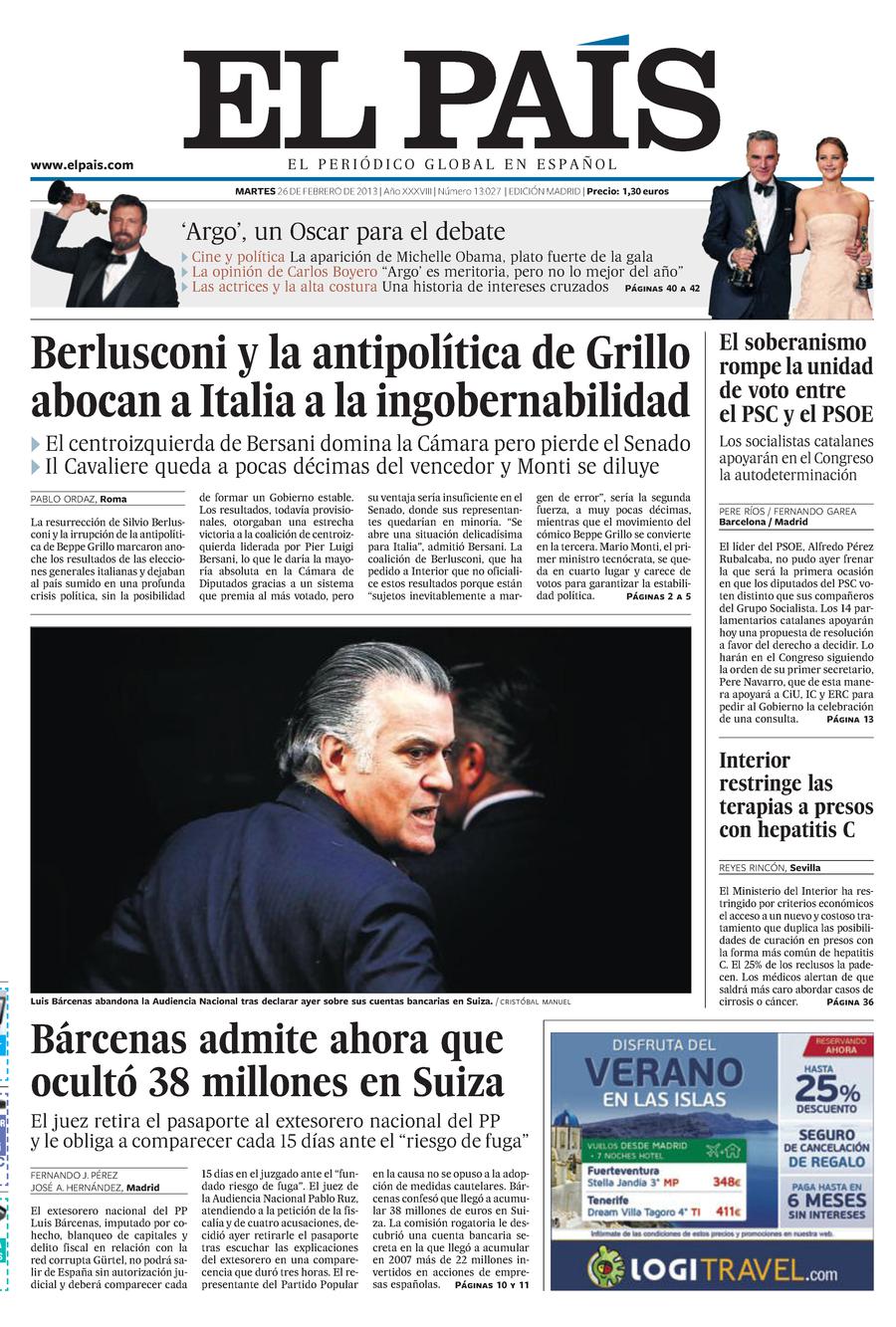 26 de Febrero de 2013