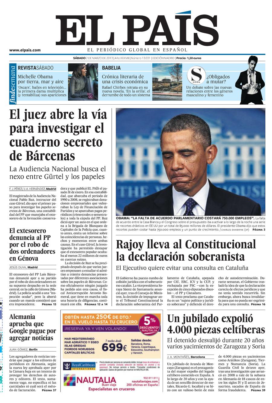 2 de Marzo de 2013