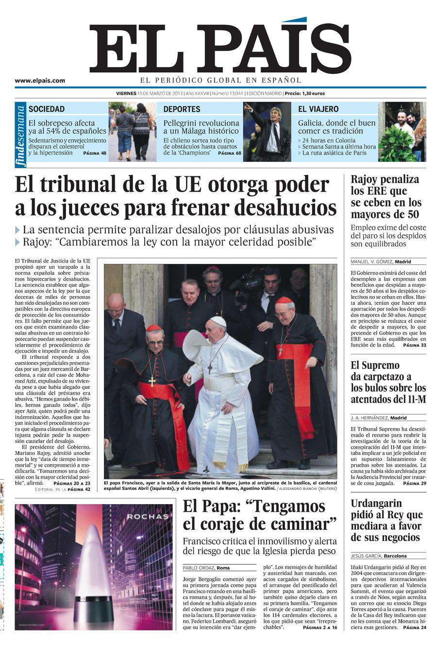 15 de Marzo de 2013