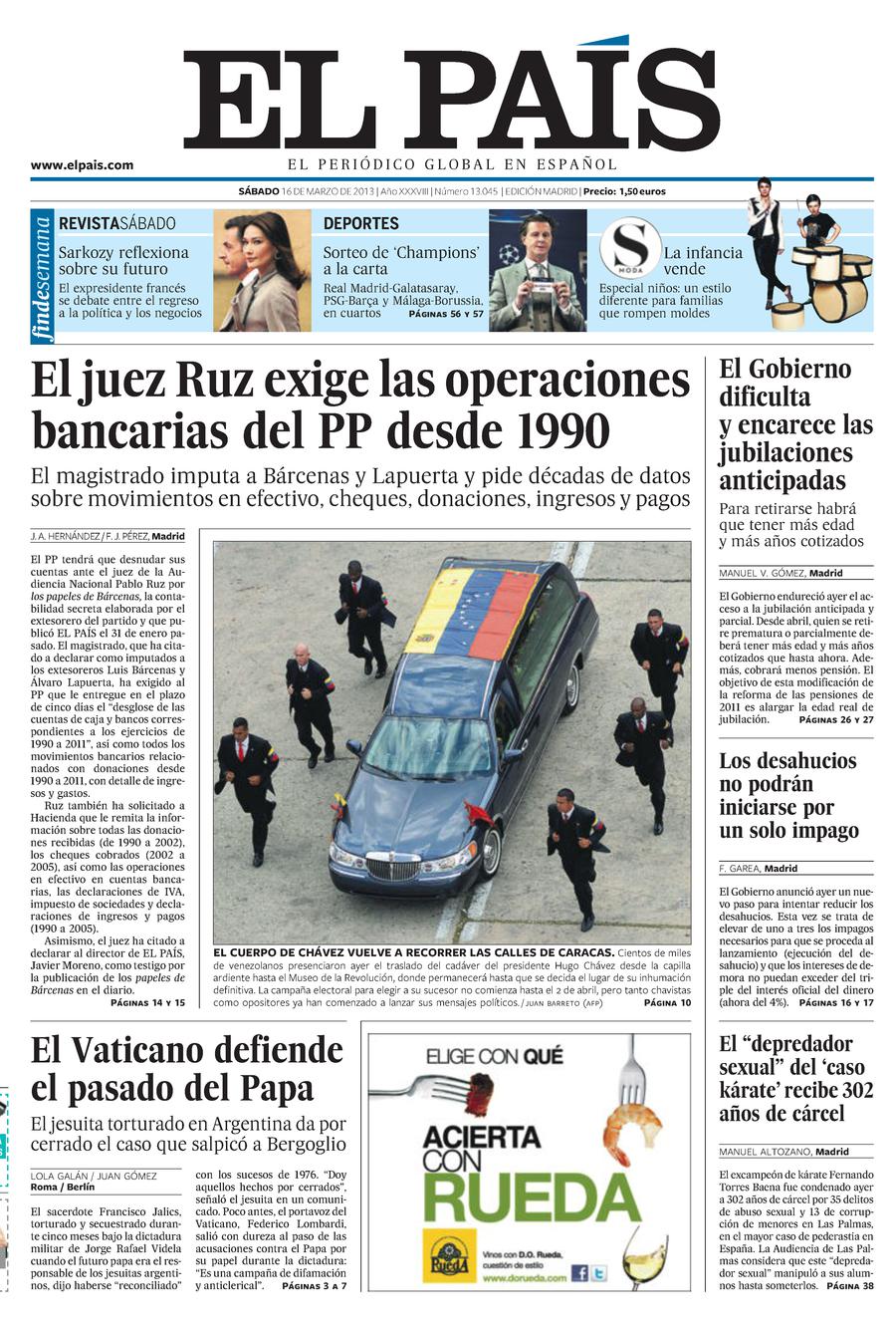 16 de Marzo de 2013