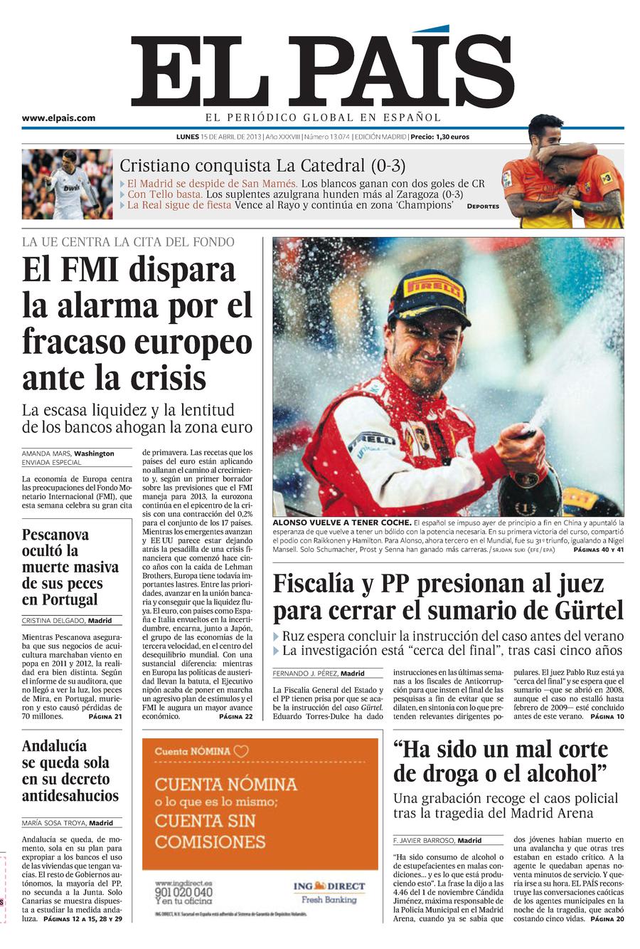15 de Abril de 2013