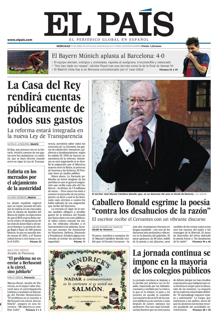 24 de Abril de 2013