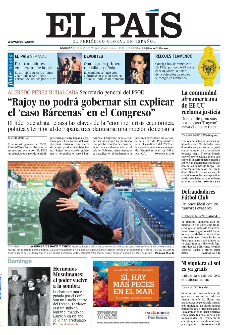 21 de Julio de 2013