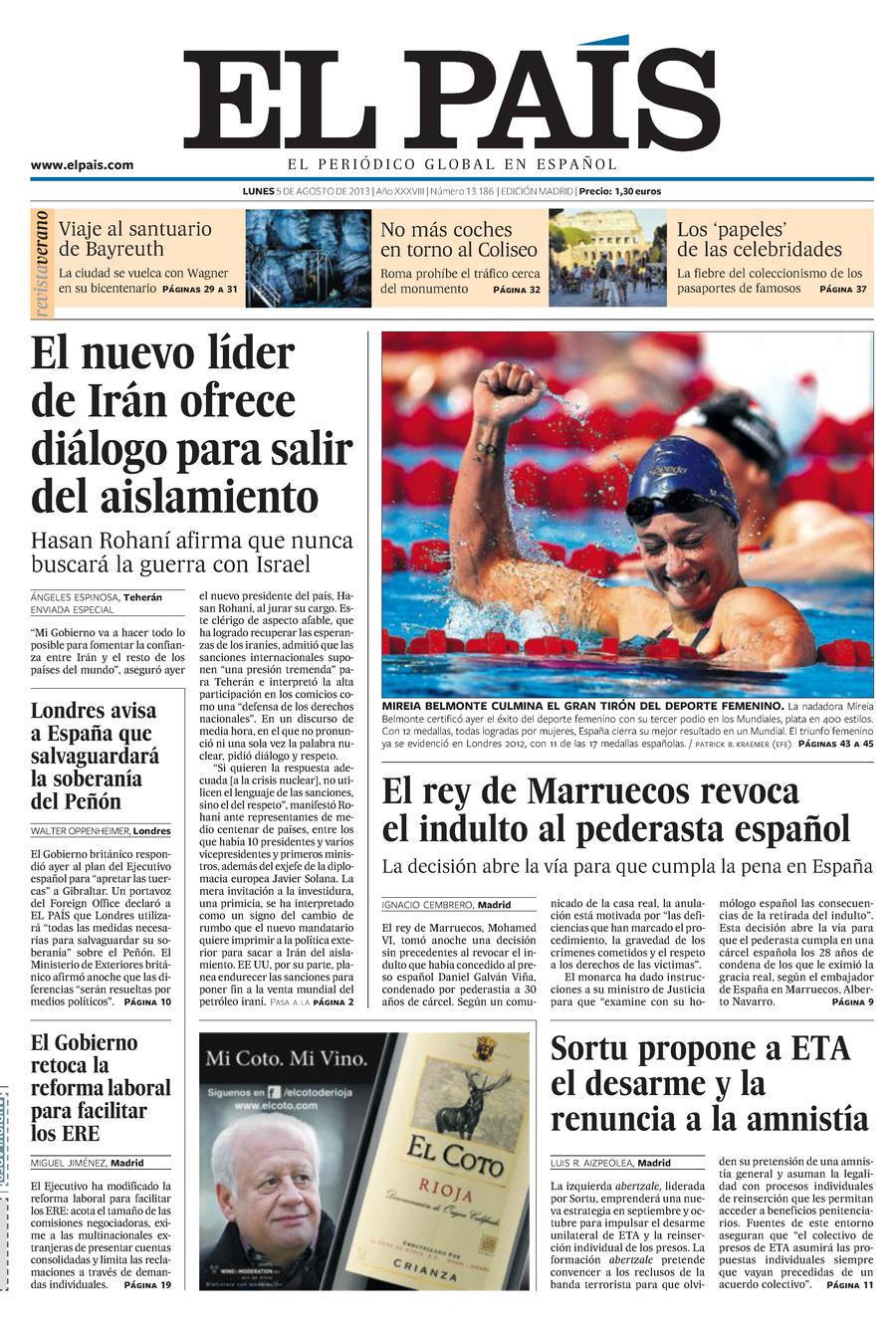 5 de Agosto de 2013