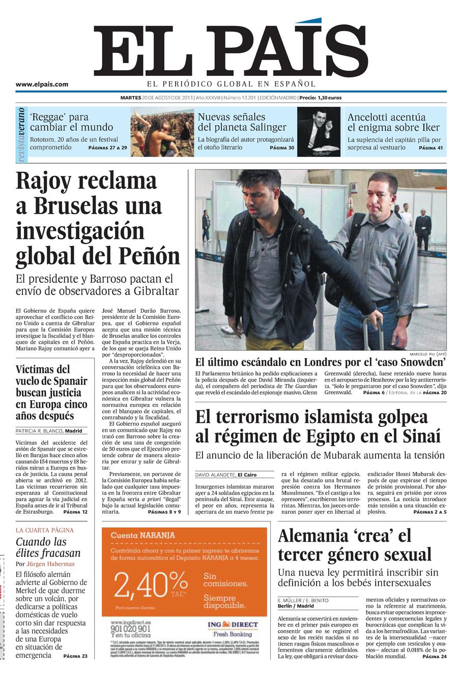 20 de Agosto de 2013