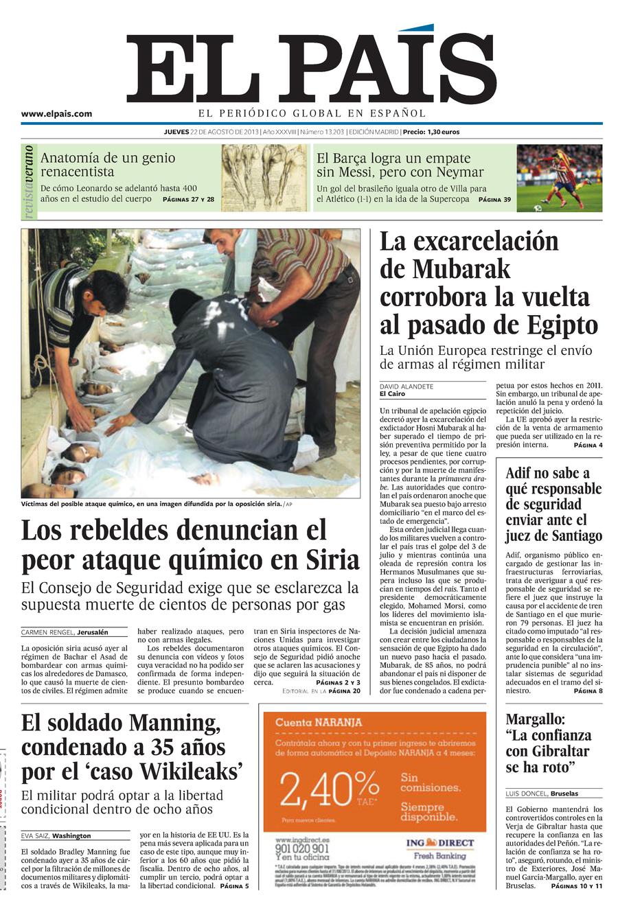 22 de Agosto de 2013