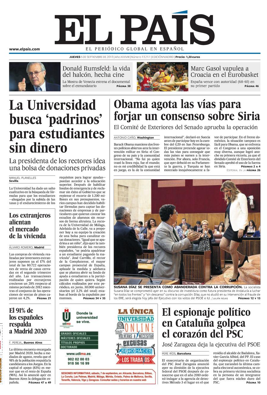 5 de Septiembre de 2013