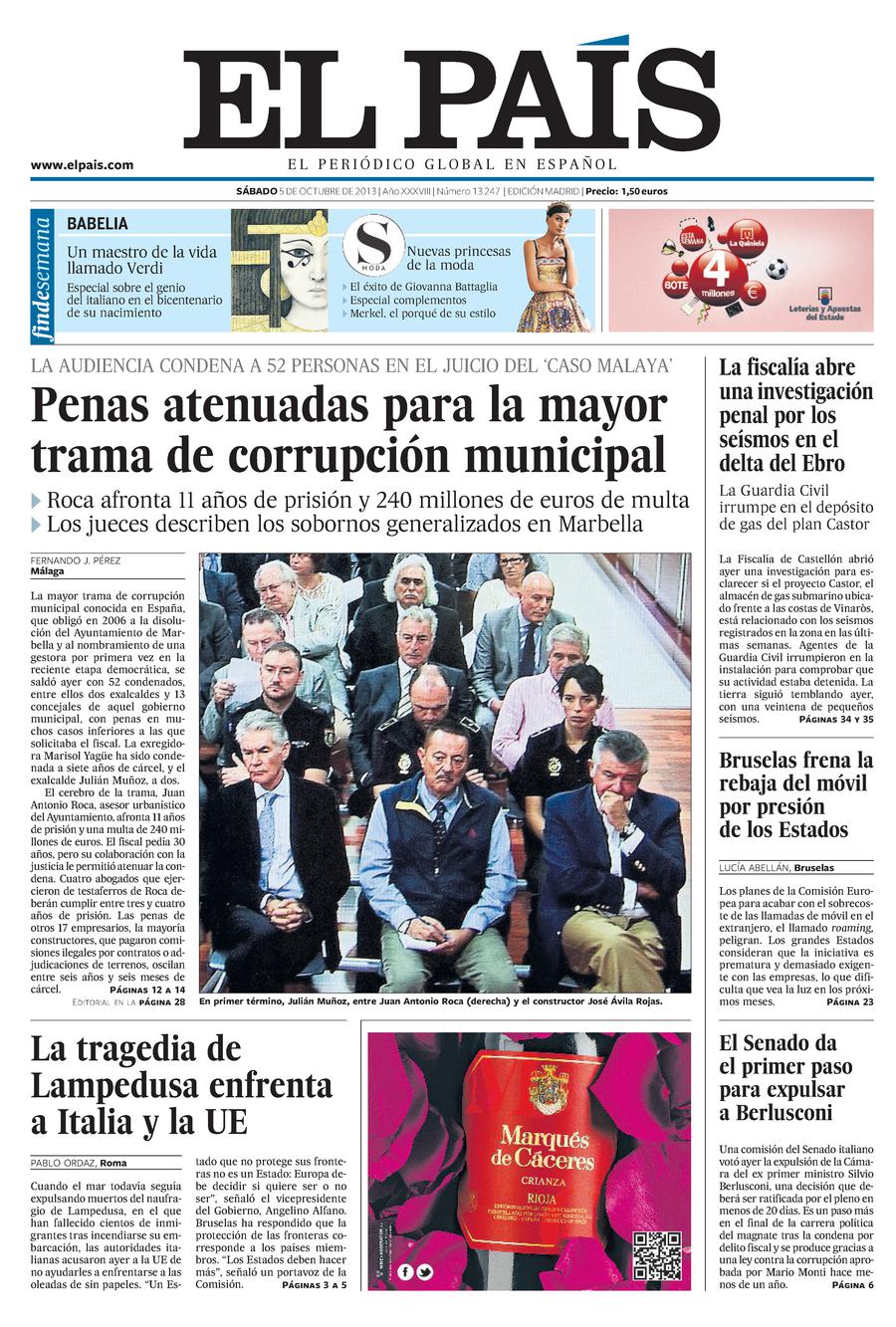 5 de Octubre de 2013