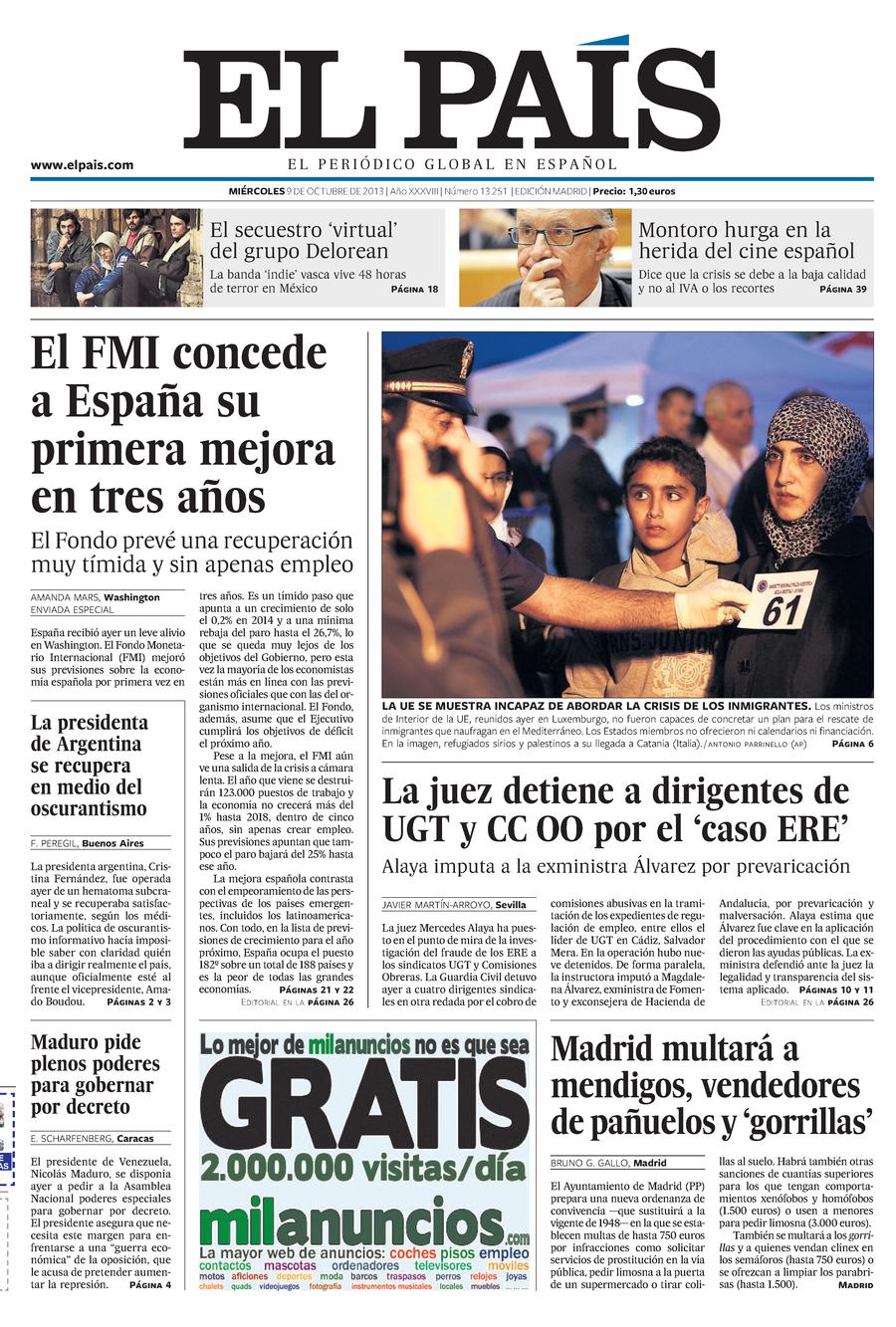 9 de Octubre de 2013
