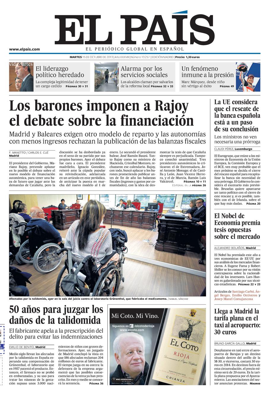 15 de Octubre de 2013