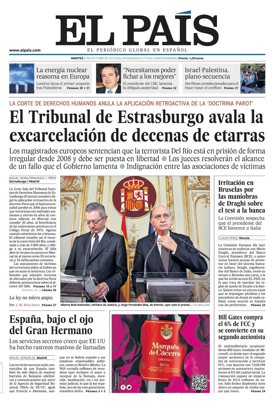 22 de Octubre de 2013