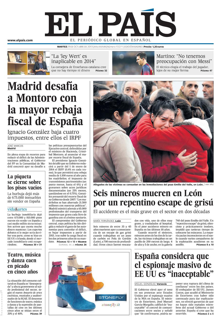 29 de Octubre de 2013