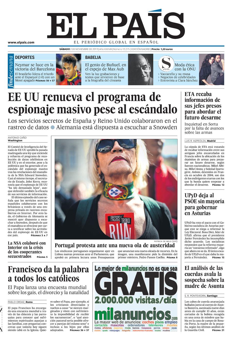 2 de Noviembre de 2013
