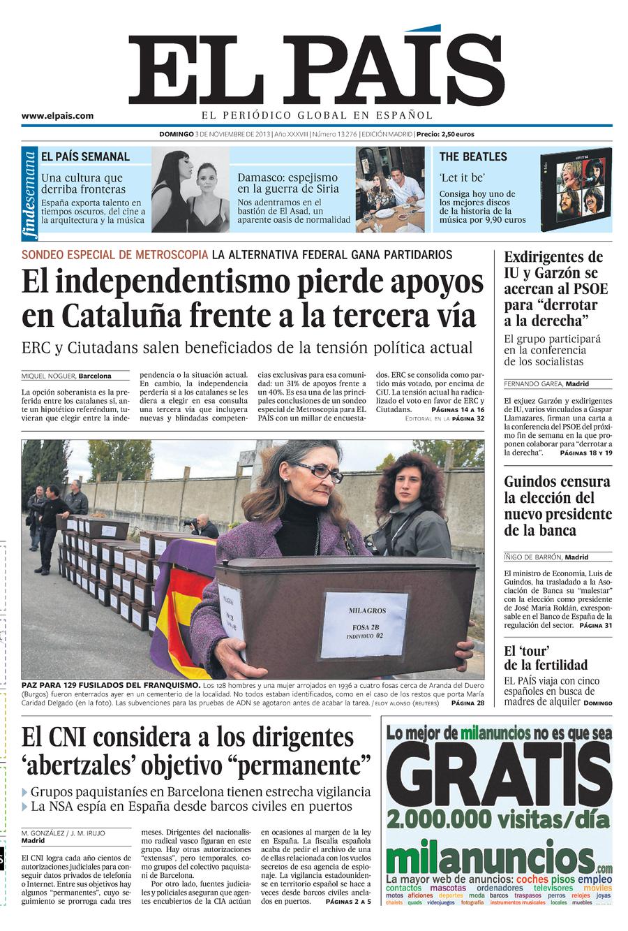 3 de Noviembre de 2013