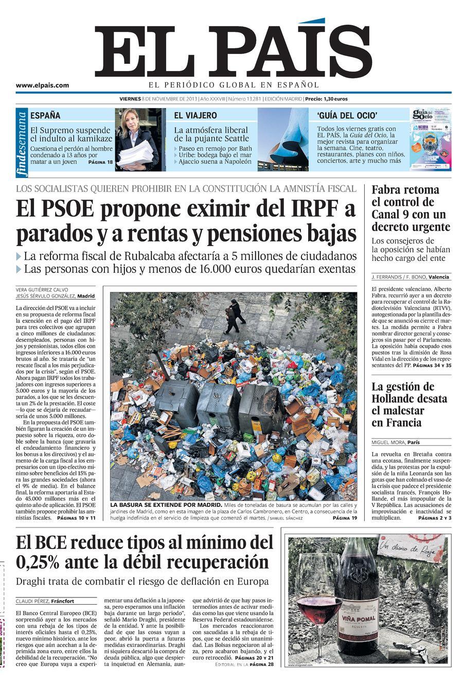 8 de Noviembre de 2013
