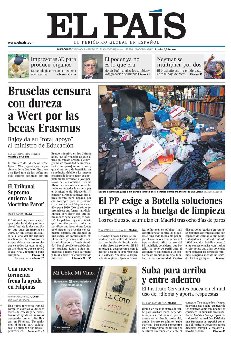 13 de Noviembre de 2013