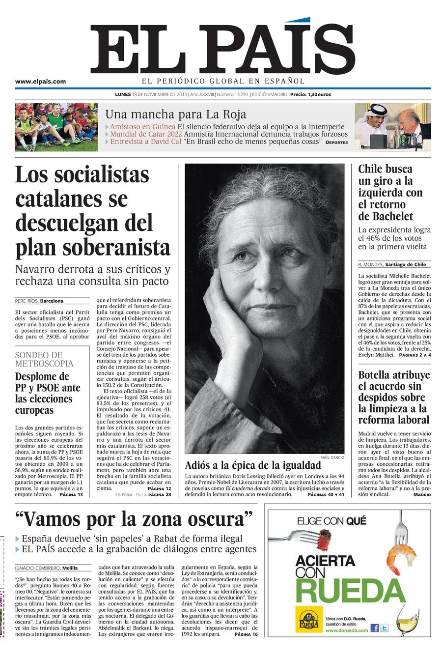 18 de Noviembre de 2013