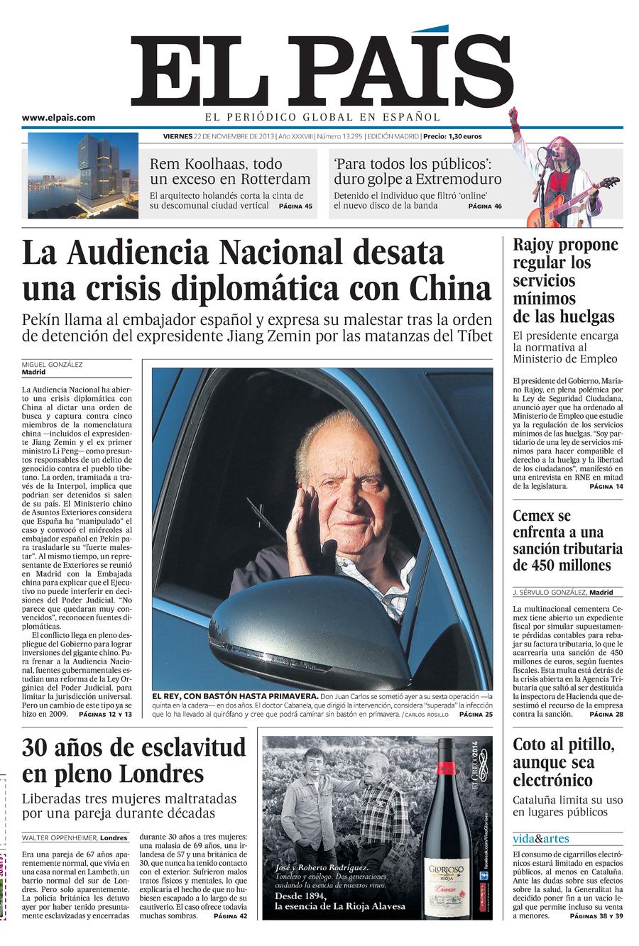 22 de Noviembre de 2013