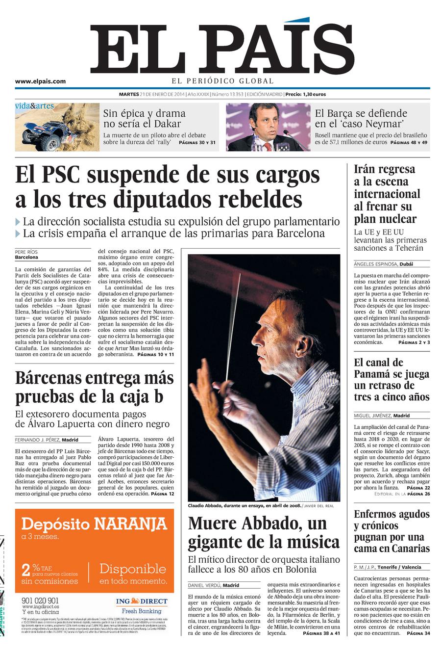 21 enero 2014