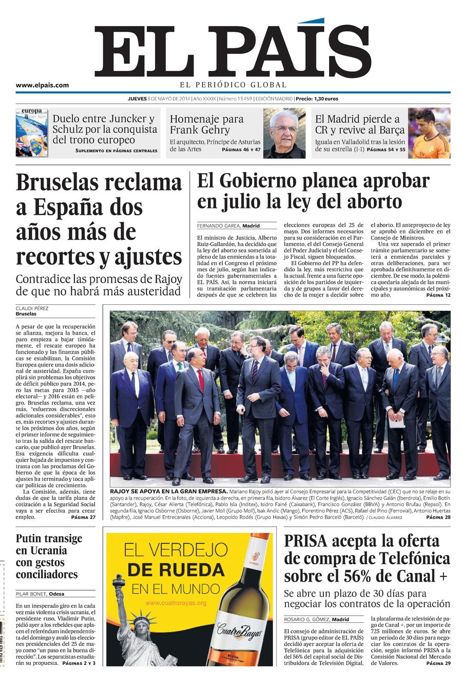 8 de Mayo de 2014