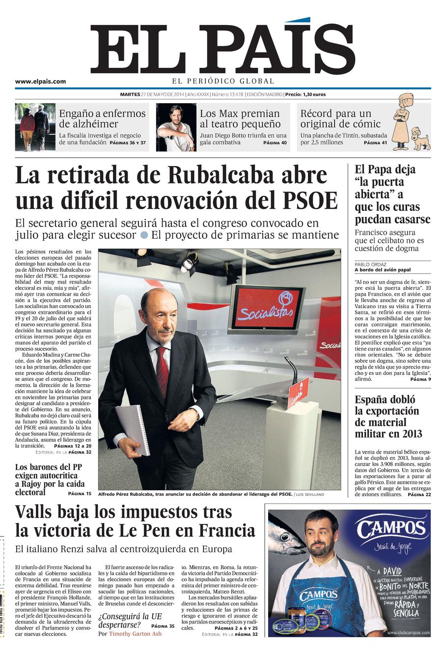 27 de Mayo de 2014