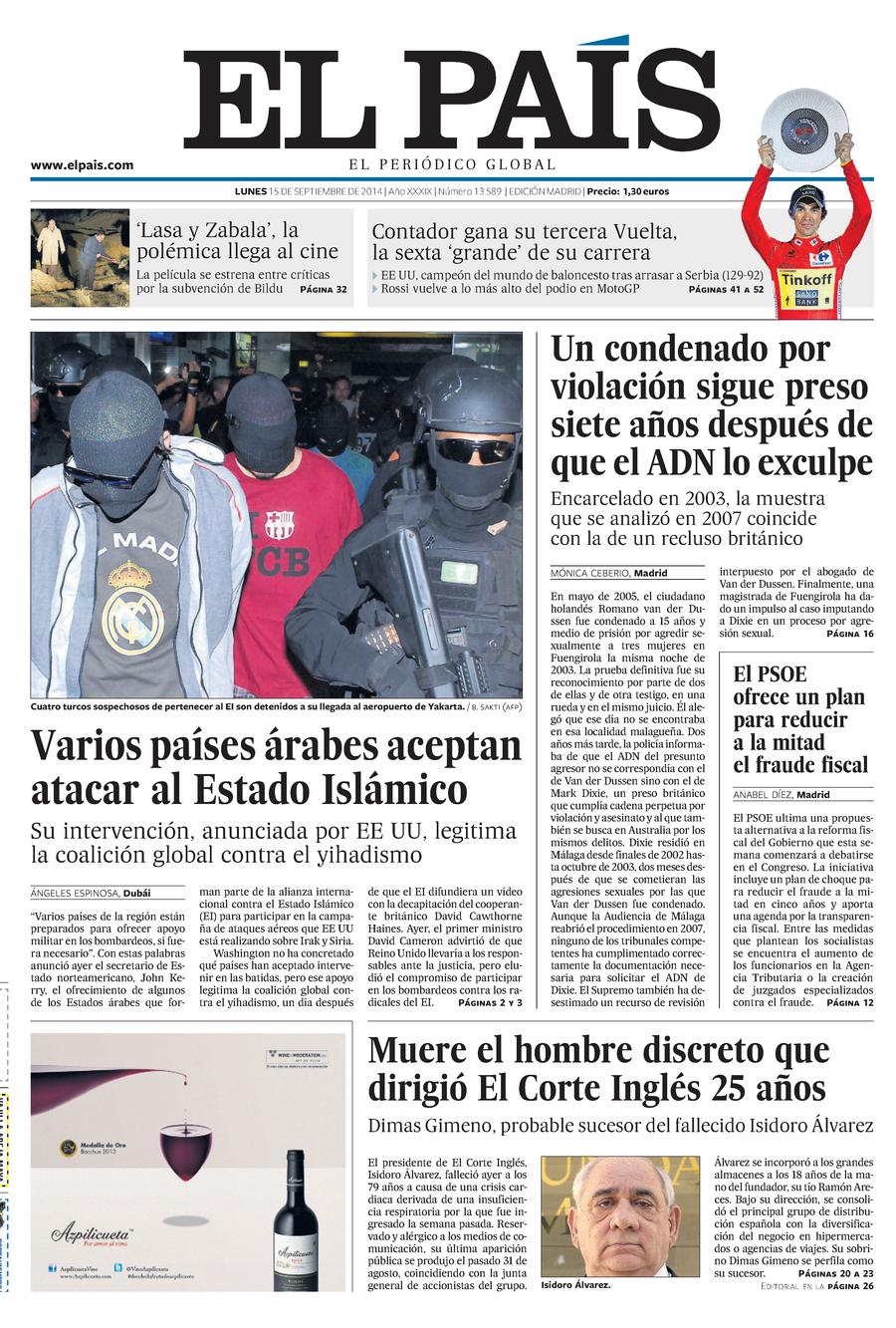 15 de Septiembre de 2014