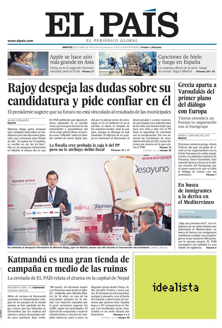 28 de Abril de 2015