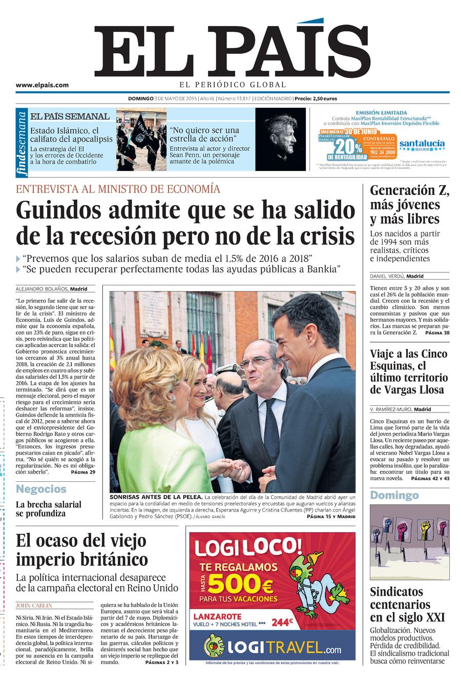 3 de Mayo de 2015