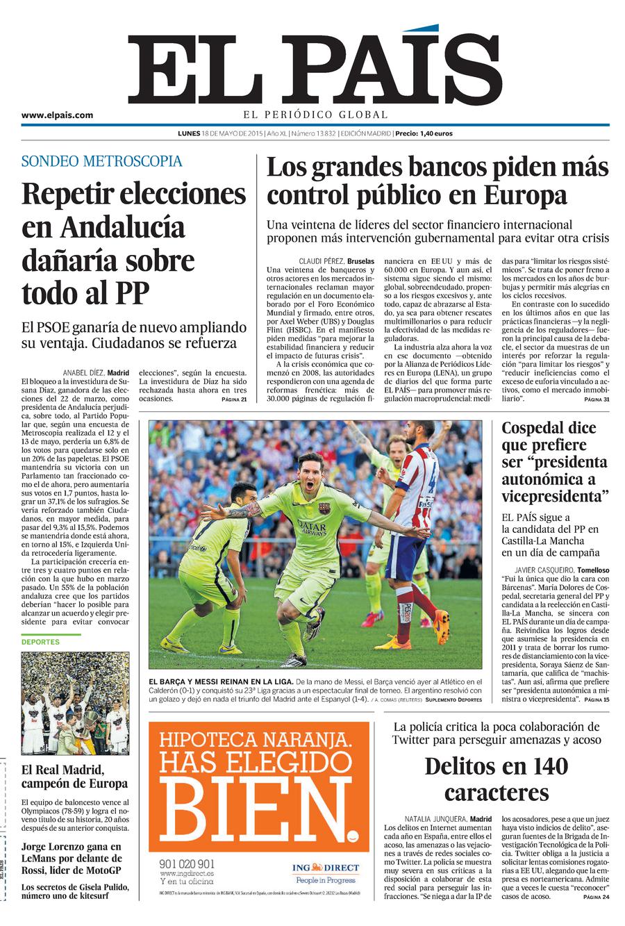 18 de Mayo de 2015
