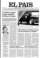 Portada de 30-12-1992