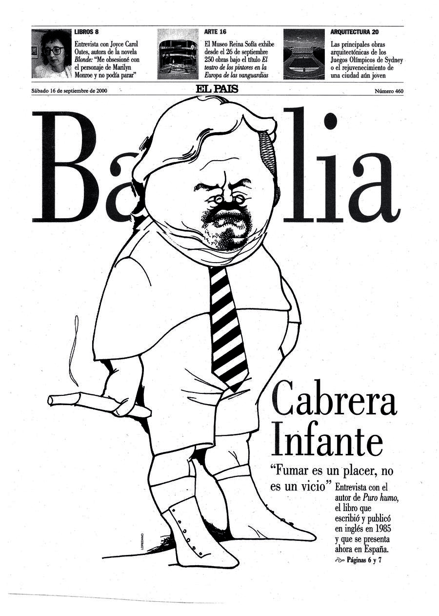 Portada de Babelia EL PAÍS del 16-09-2000