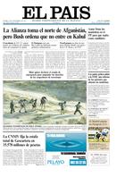 Portada de 12-11-2001