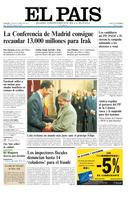 Portada de 25-10-2003