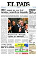 Portada de 29-07-2005