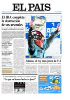 Portada de 26-09-2005