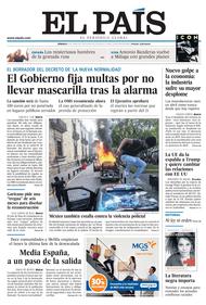 Portada del día: El País